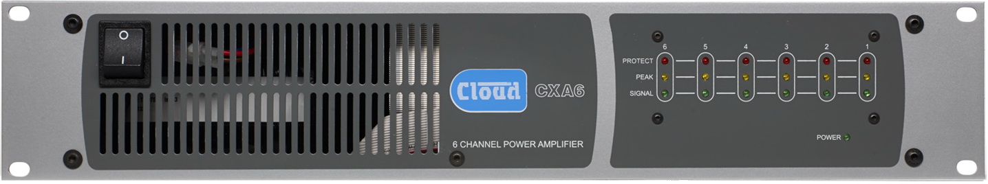 6Ch x 120W / 4 Ohm Amplifier - CLOUD (ENGLAND) _ CXA6